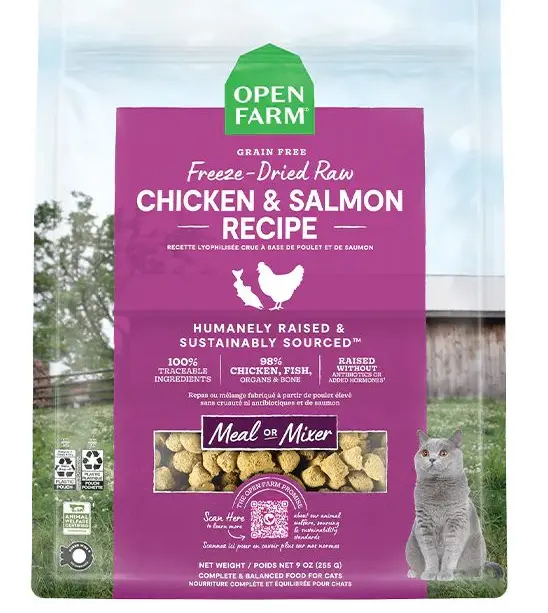 Salmon & Chicken Dry Cat Food